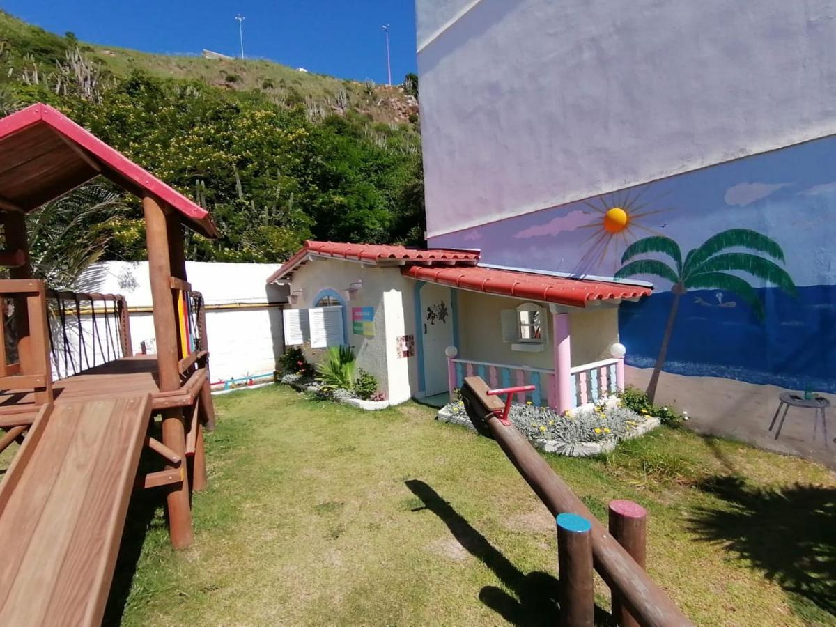 Apto Na Orla Da Praia Grande Com Piscina E Garagem Арраял-ду-Кабу Екстер'єр фото