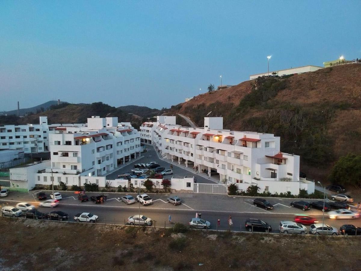 Apto Na Orla Da Praia Grande Com Piscina E Garagem Арраял-ду-Кабу Екстер'єр фото