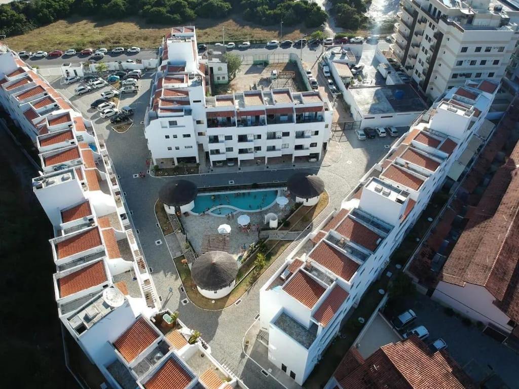 Apto Na Orla Da Praia Grande Com Piscina E Garagem Арраял-ду-Кабу Екстер'єр фото